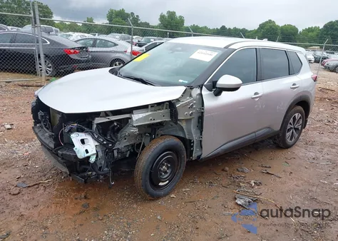 2023 Nissan Rogue Sv Fwd из США, поврежденный, VIN JN8BT3BA4PW417088